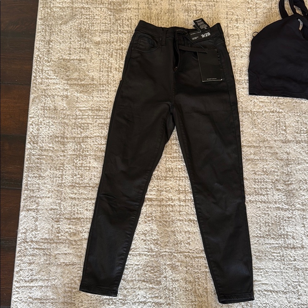 Kendall & Kylie Charcoal Denim Pants